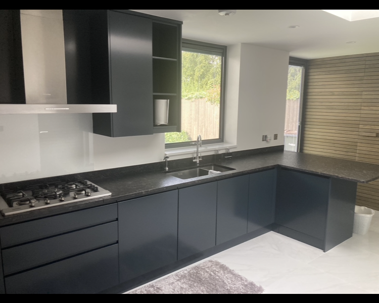 Kitchen after spray 1